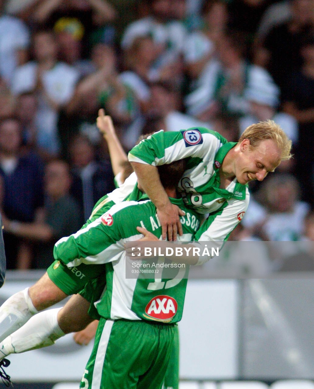 Mikael Andersson, Hammarby jubel