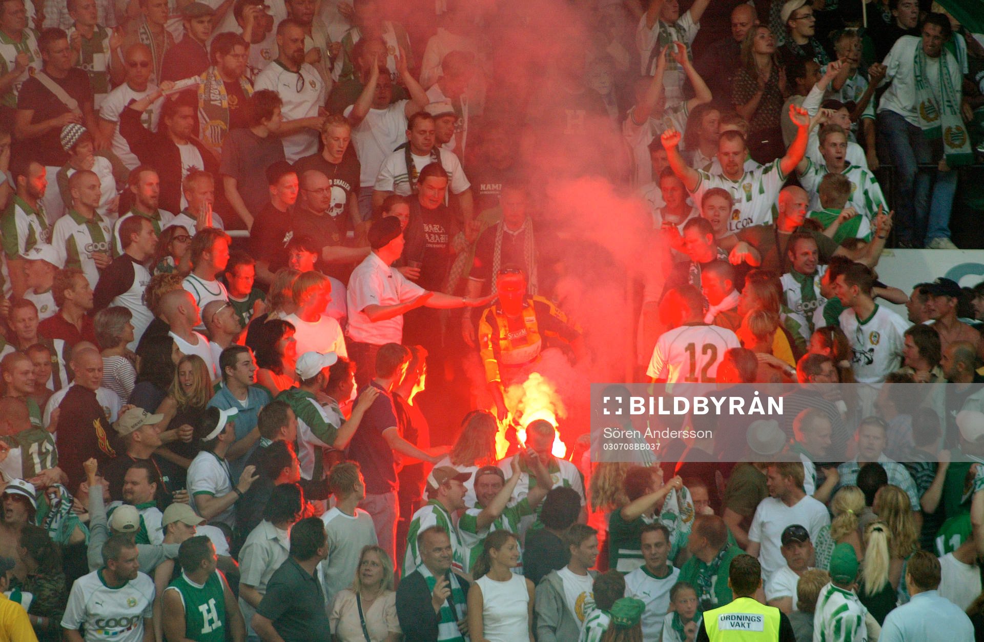 Supporter, supportrar, läktare, Hammarby