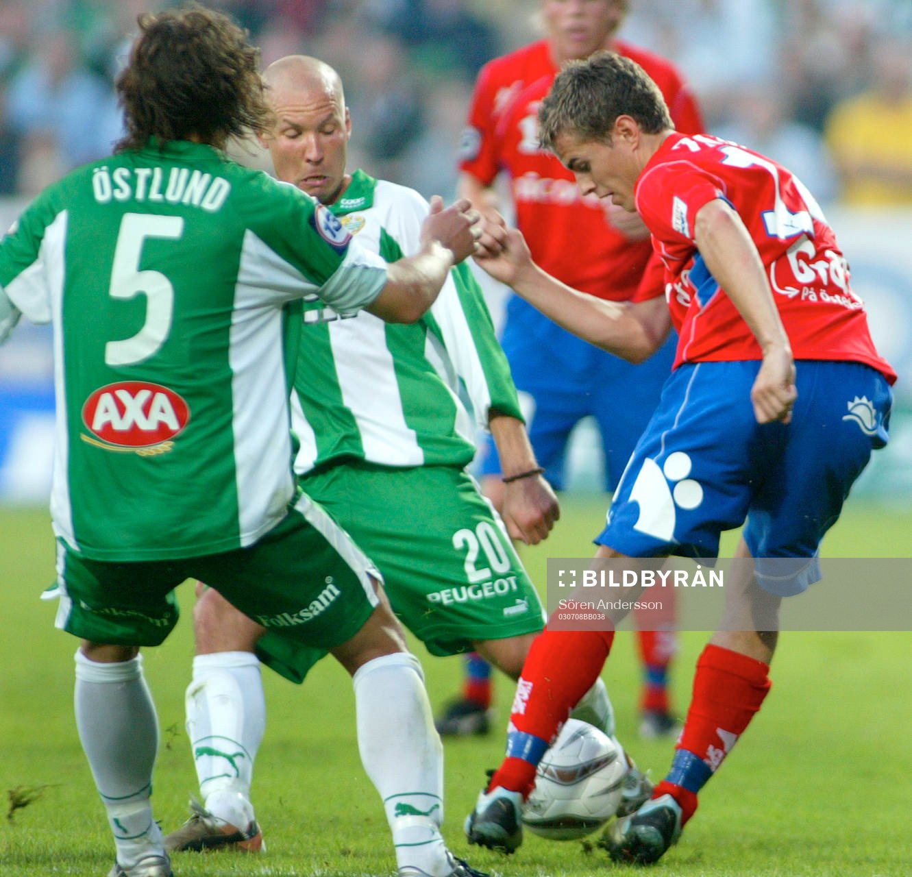 Antti Pohja och Aleander Östlund, Hammarby och Martin