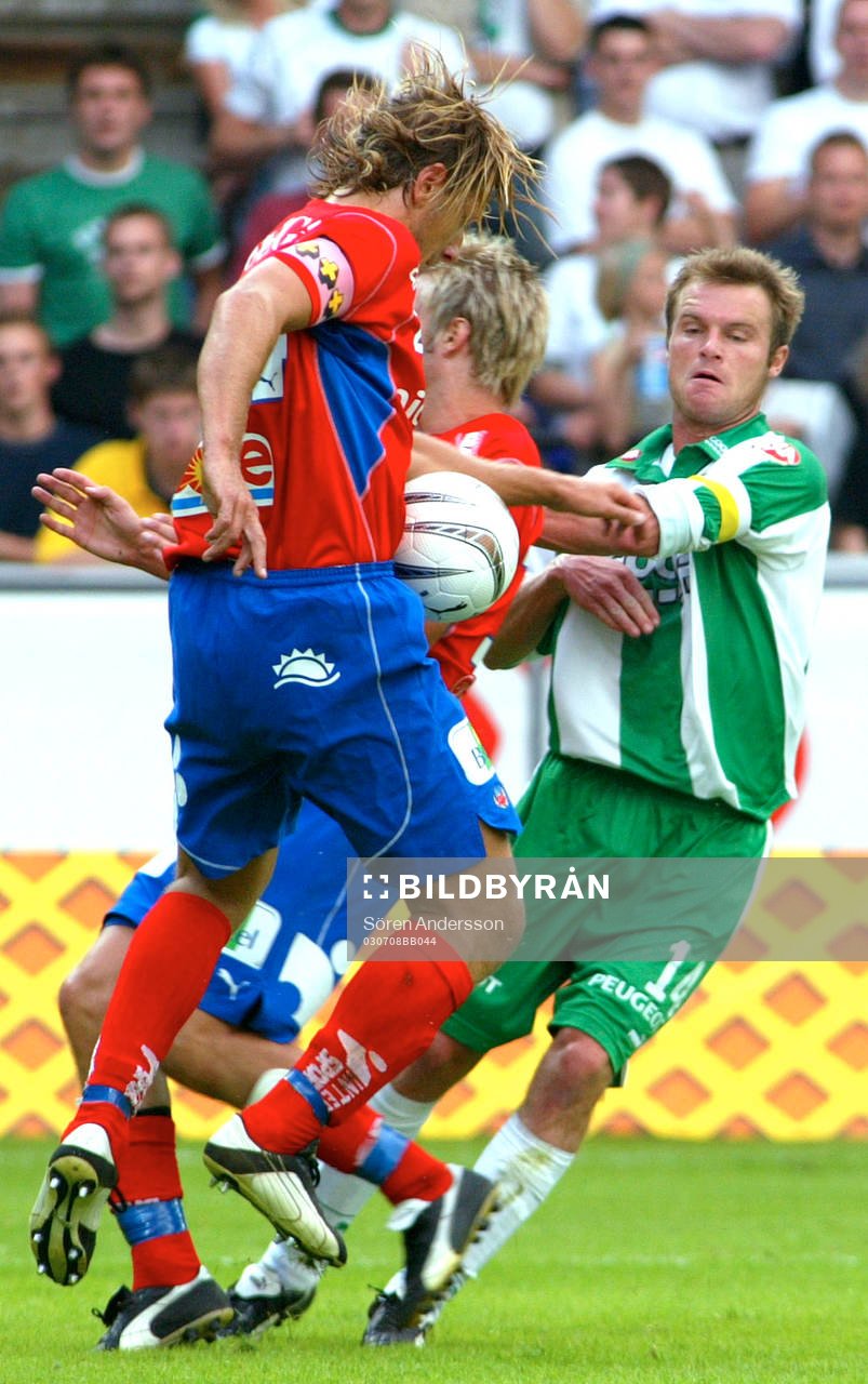 Mikkel Jensen, Hammarby och Jesper Jansson, Helsingborg