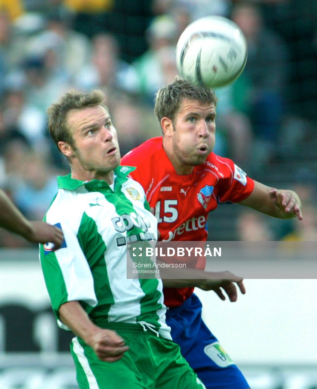 Mikkel Jensen, Hammarby och Mattias Lindström, Helsingborg