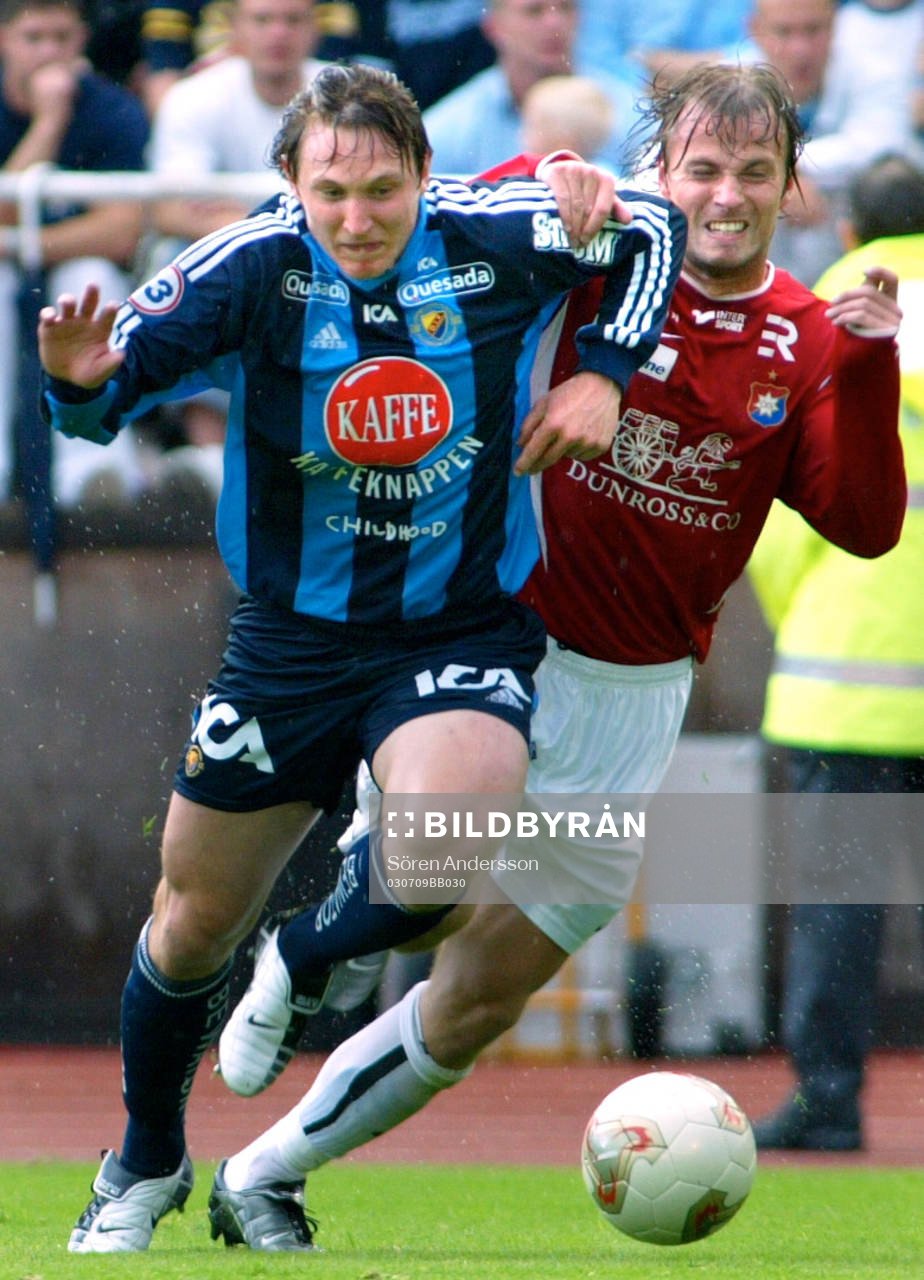 Kim Källström, Djurgården och Markus Johannesson,