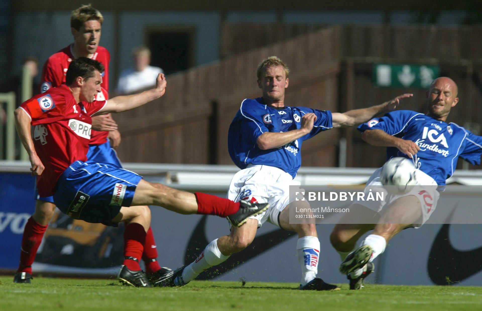 Johan Mattsson, Öster skjuter på mål