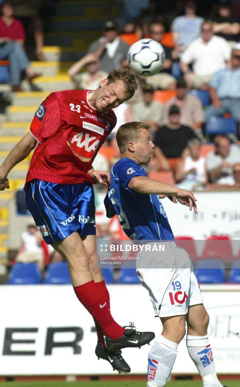 Fredrik Bild, Öster hoppar högre än Robert Andersson,