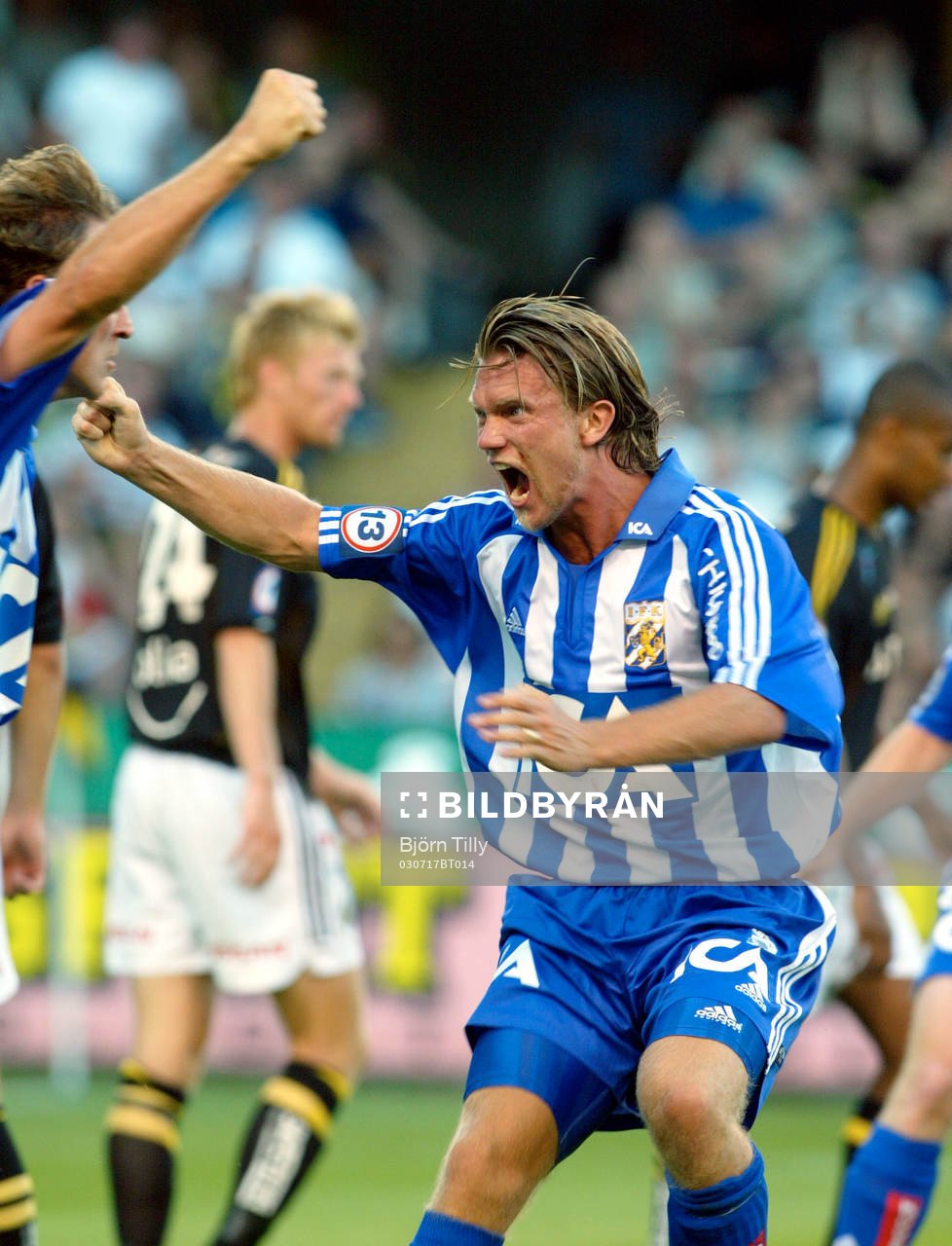Målgörarna Magnus Erlingmark och Fredrik Risp, Göteborg,