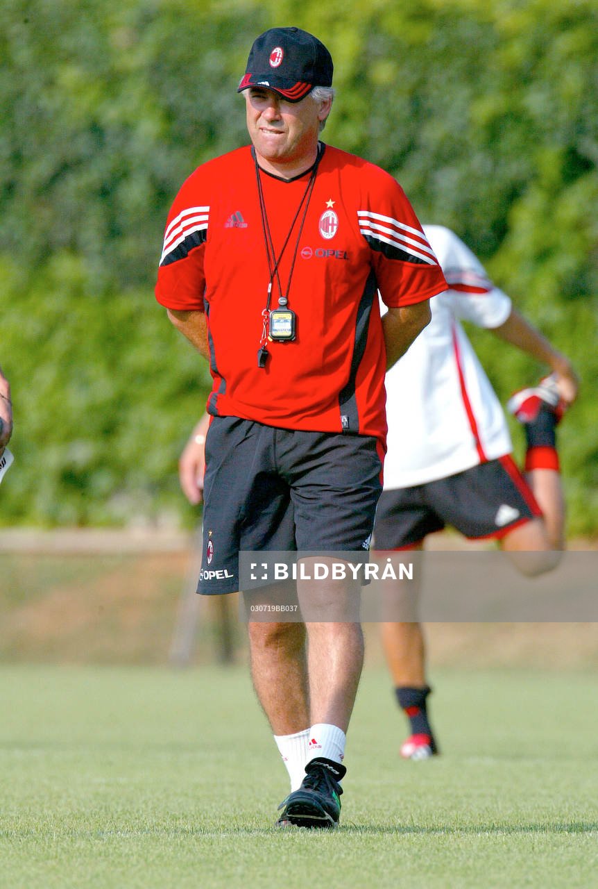 Ancelotti, tränare, Milan