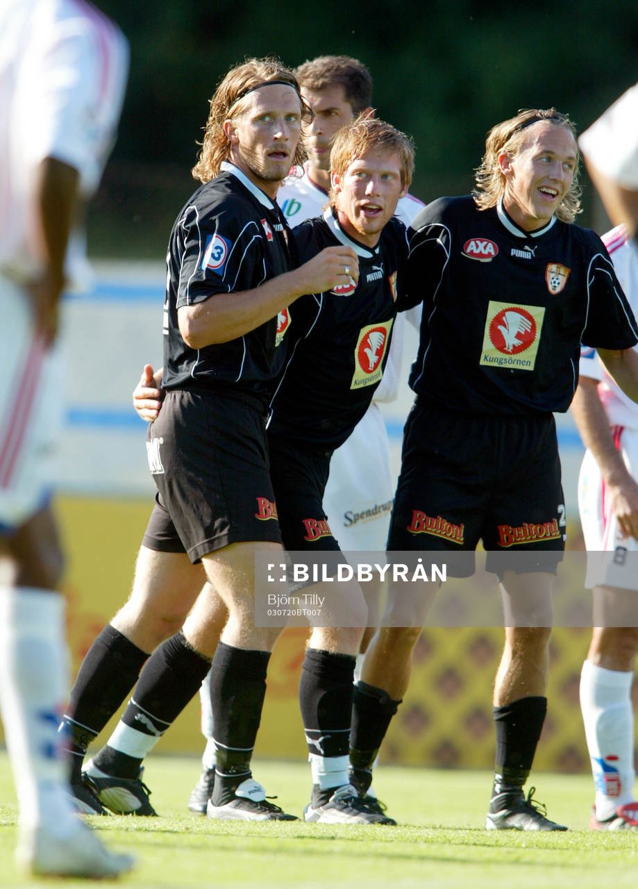 Café Operas målskyttar Göran Marklund (0-1), Joakim