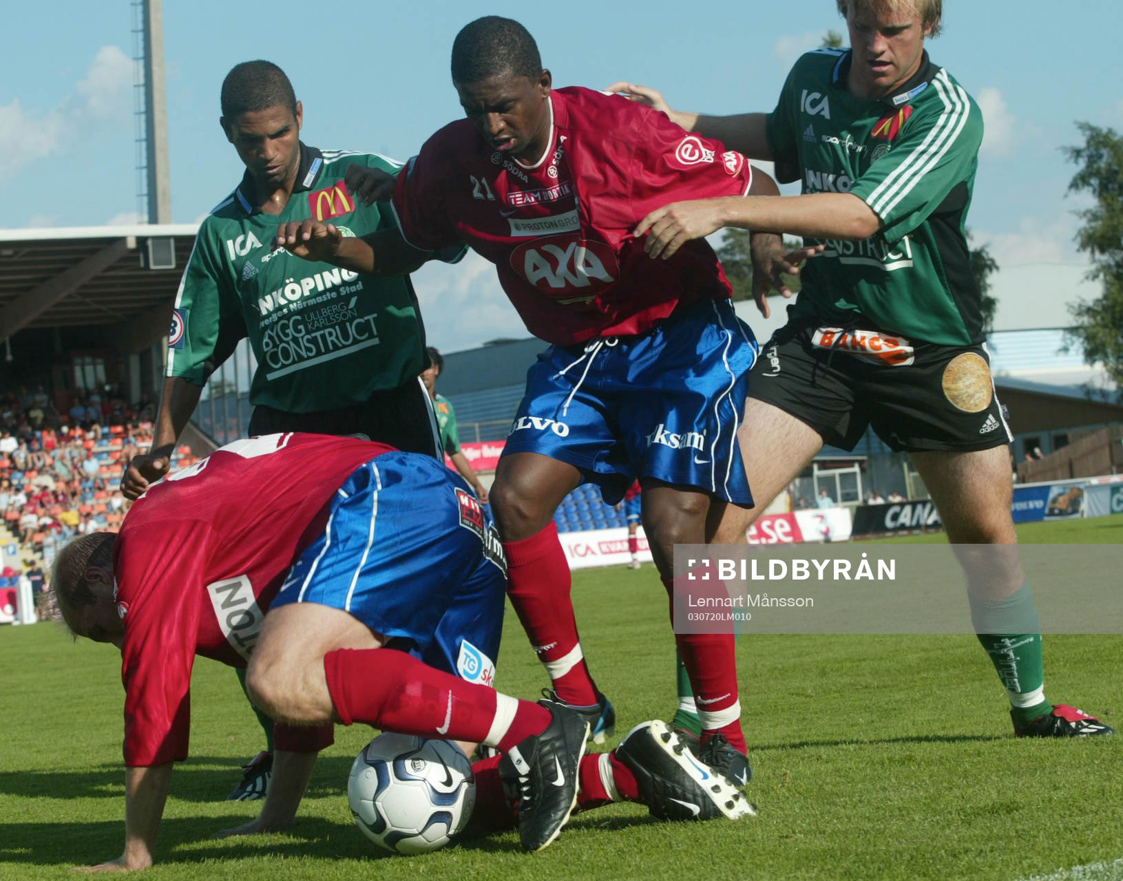Peter Wibrån och Joao Rodrigo, Öster succébrasse som