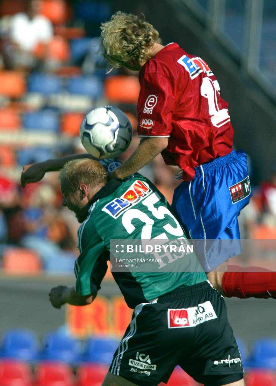 Joakim Karlsson, Öster klättrar på Andreas Hermansson,