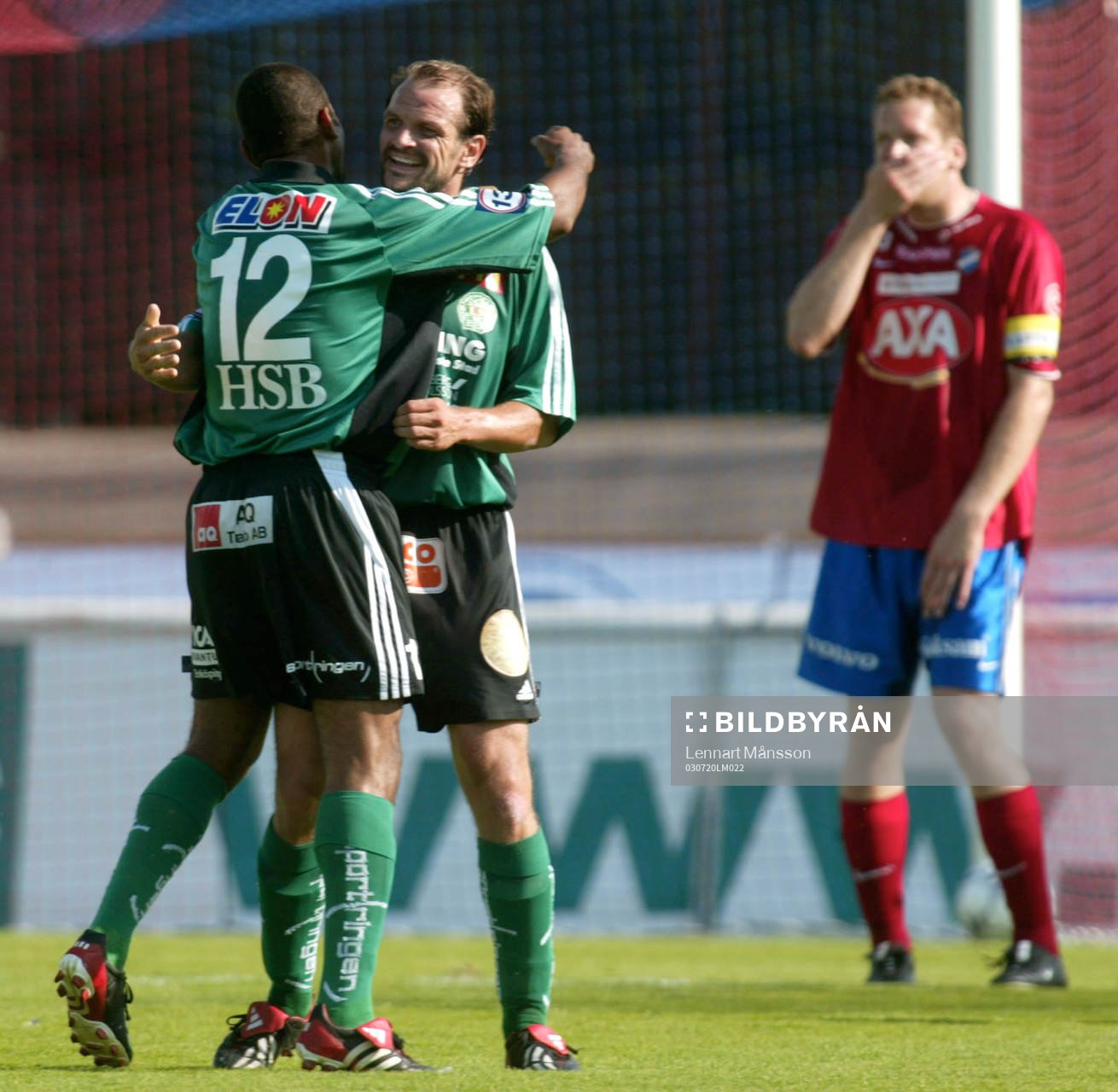 Peter Berggren, Enköping gratuleras. Fredrik bild, Öster