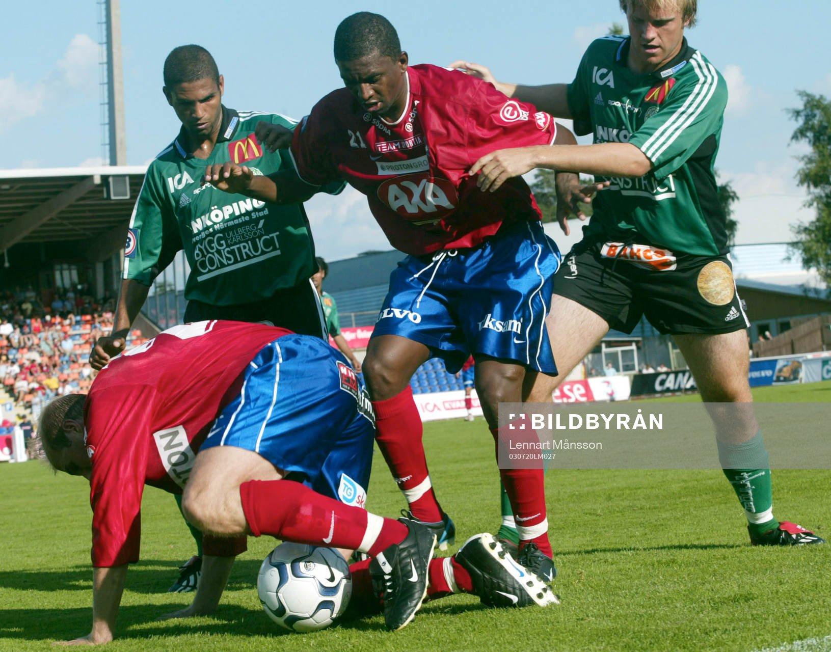 Peter Wibrån och Joao Rodrigo, Öster succébrasse som