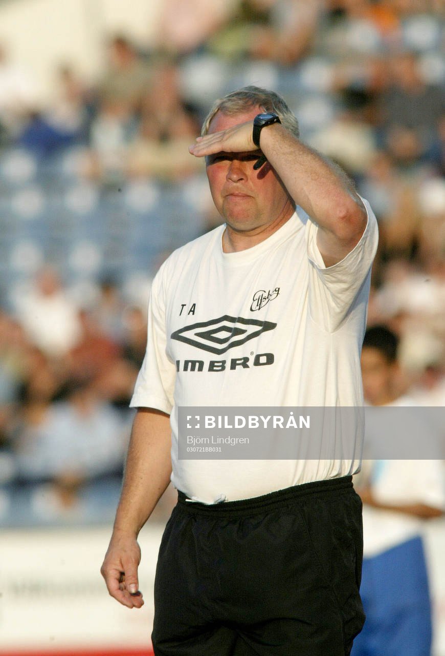  Thomas Ahlström tillfällig tränare.