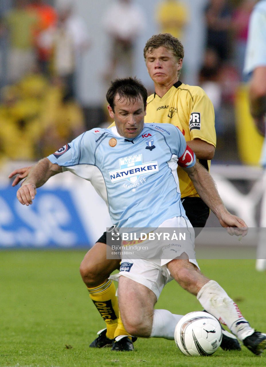 Hans Mattisson, Malmö och Samuel Holmén, Elfsborg