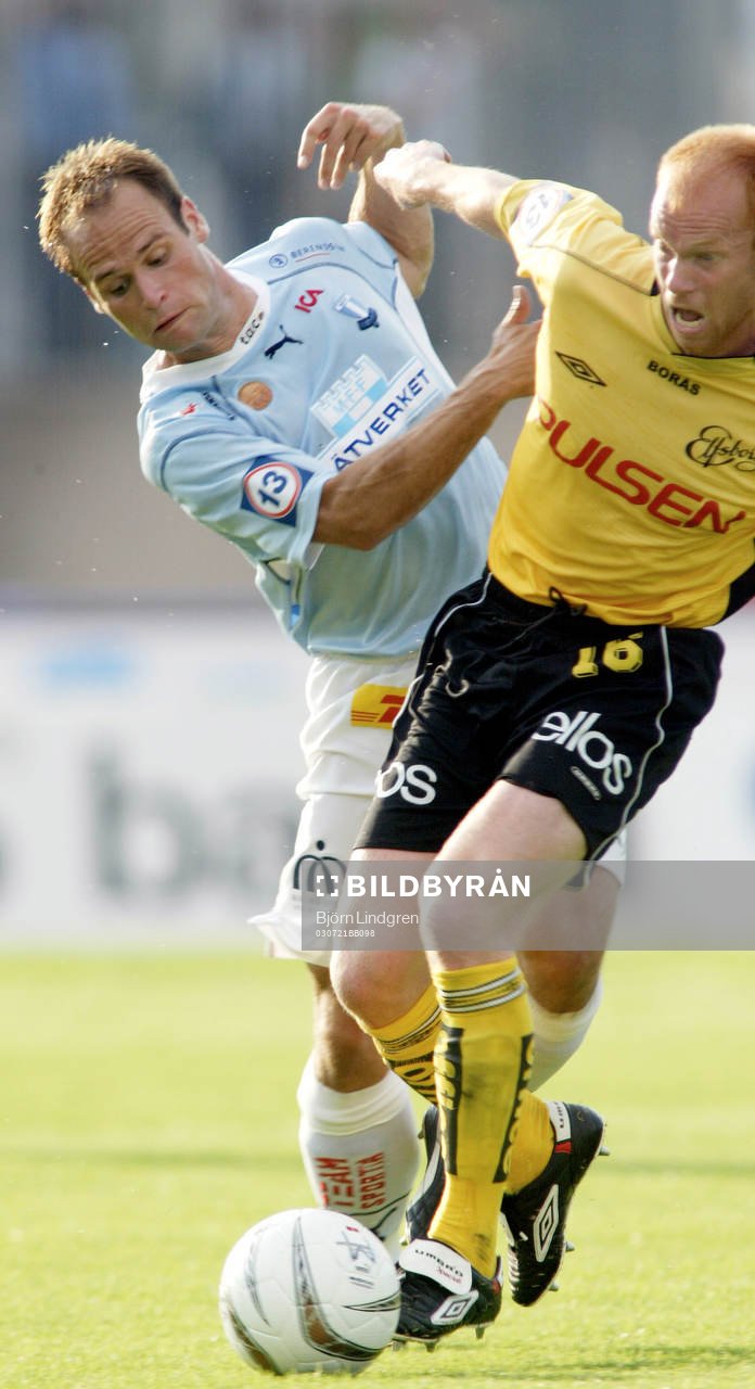 Thomas Olsson, Malmö och Magnus Samuelsson, Elfsborg