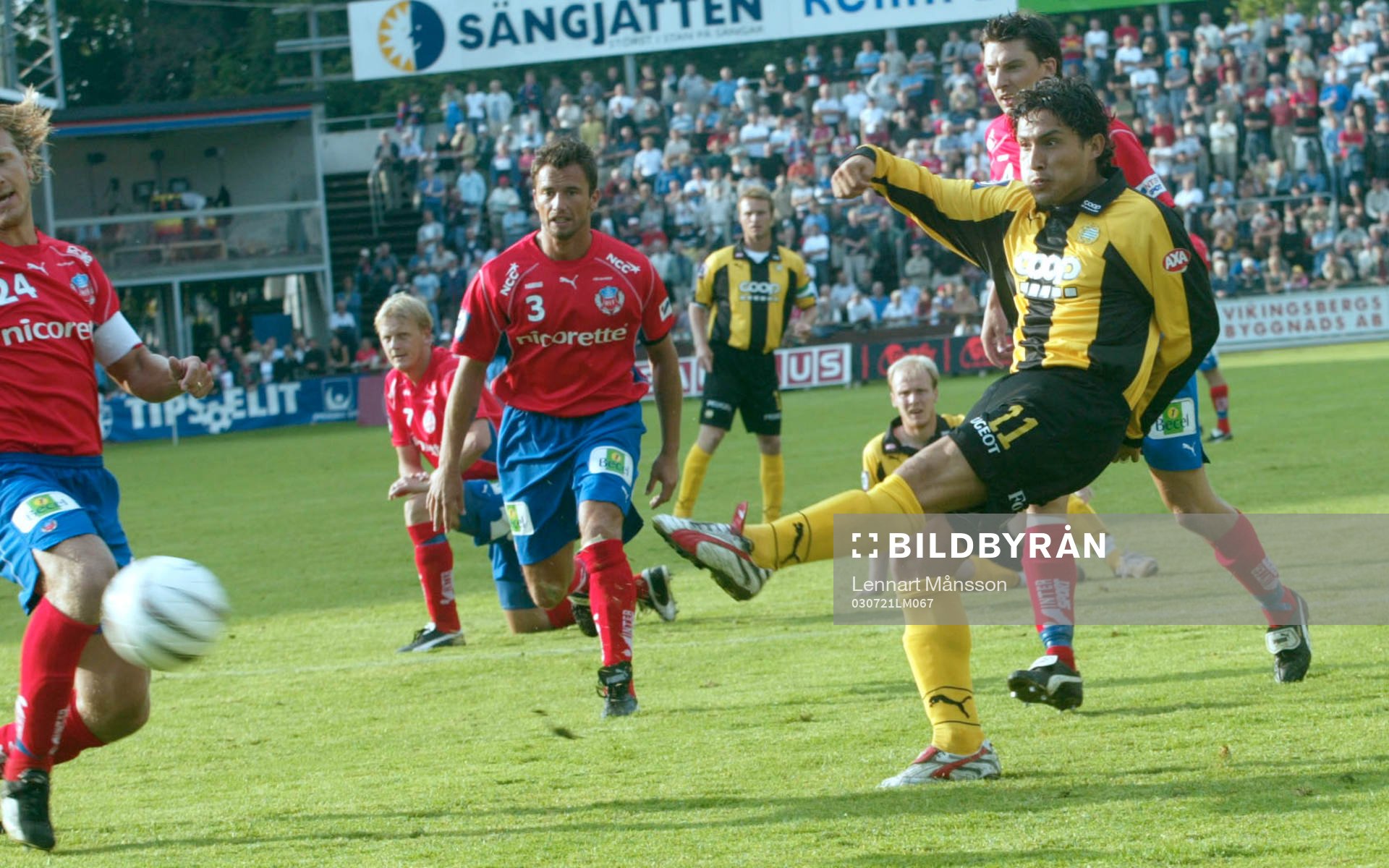 Kenneth Rasmussen, HIF och Pablo Pinones-Arce, Hammarby