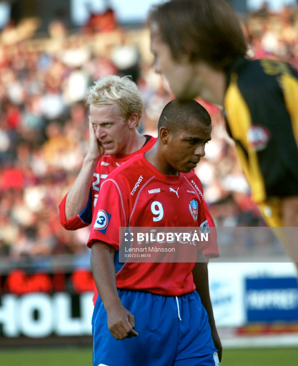 Alvaro Santos och Gustaf Andersson  Helsingborg