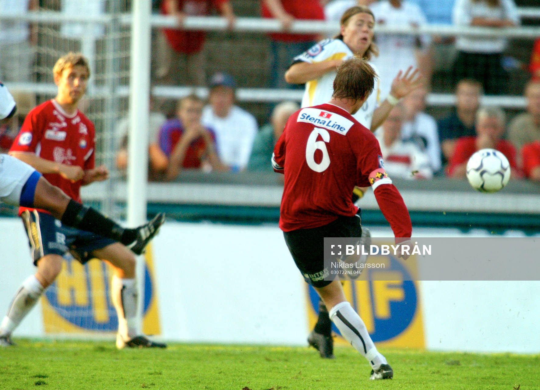  Markus Johannesson gör 3-1 till ÖIS.