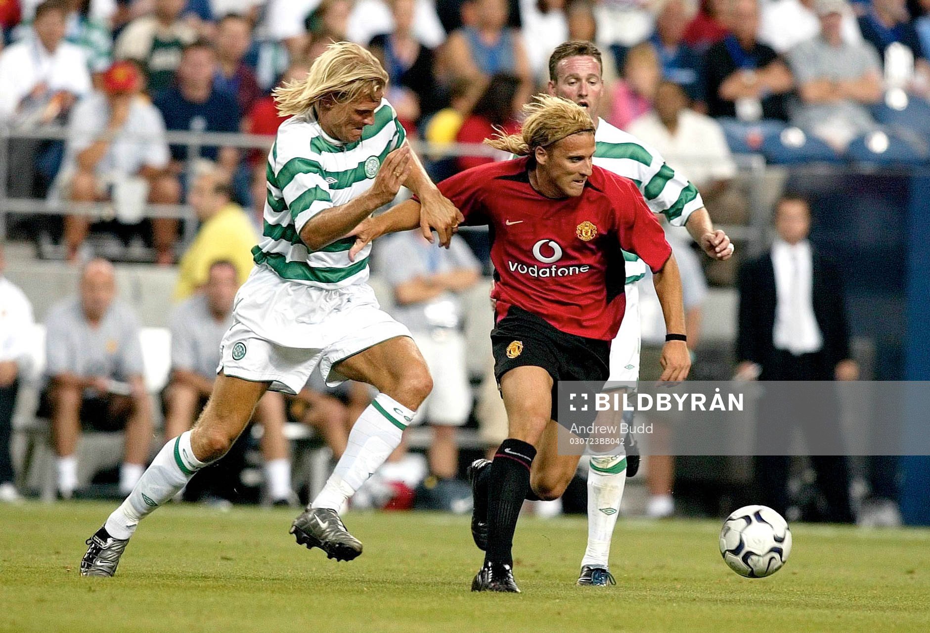 Diego Forlan, Manchester och Johan Mjällby, Celtic
