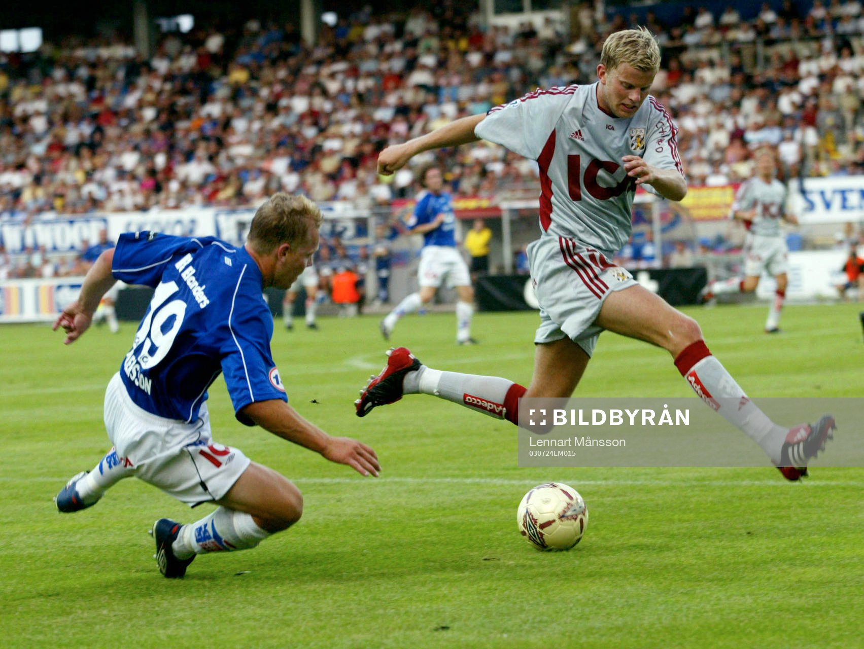 Robert Andersson, Halmstad och Mikael Antonsson, Göteborg
