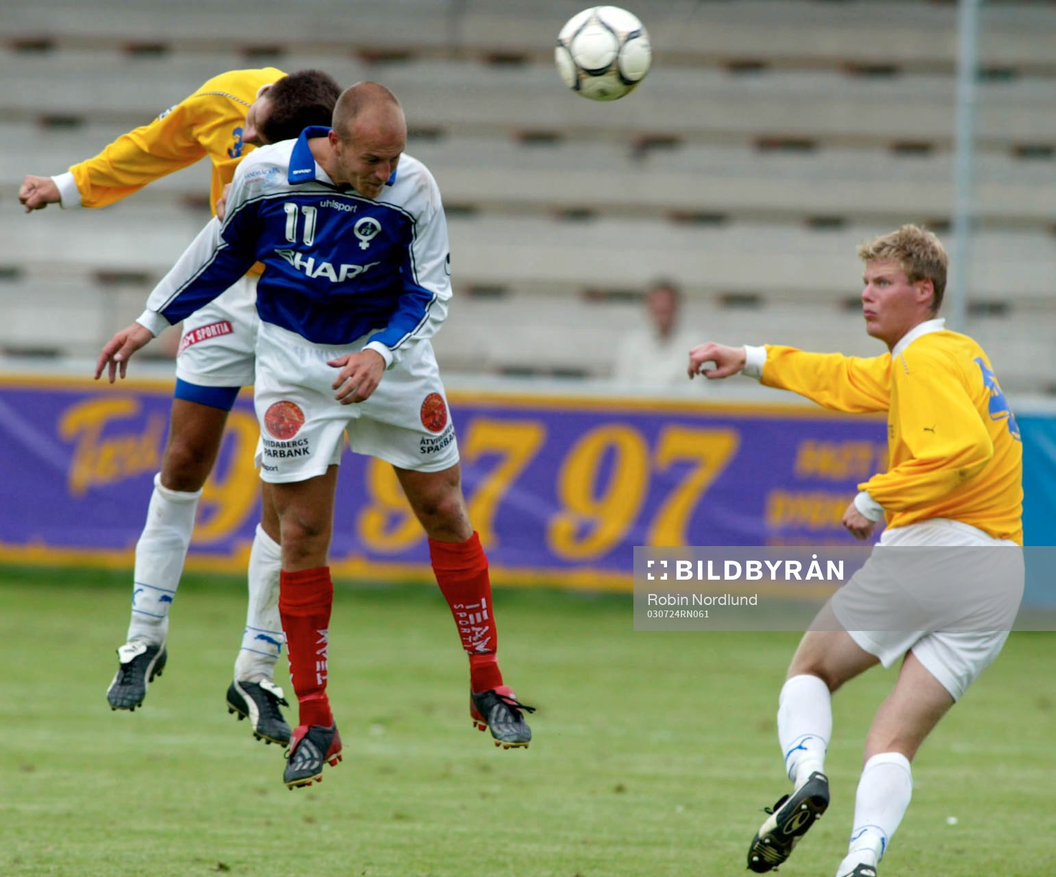 Henric Karlsson, Åtvidaberg och Ivan Milosevic, Malmö.