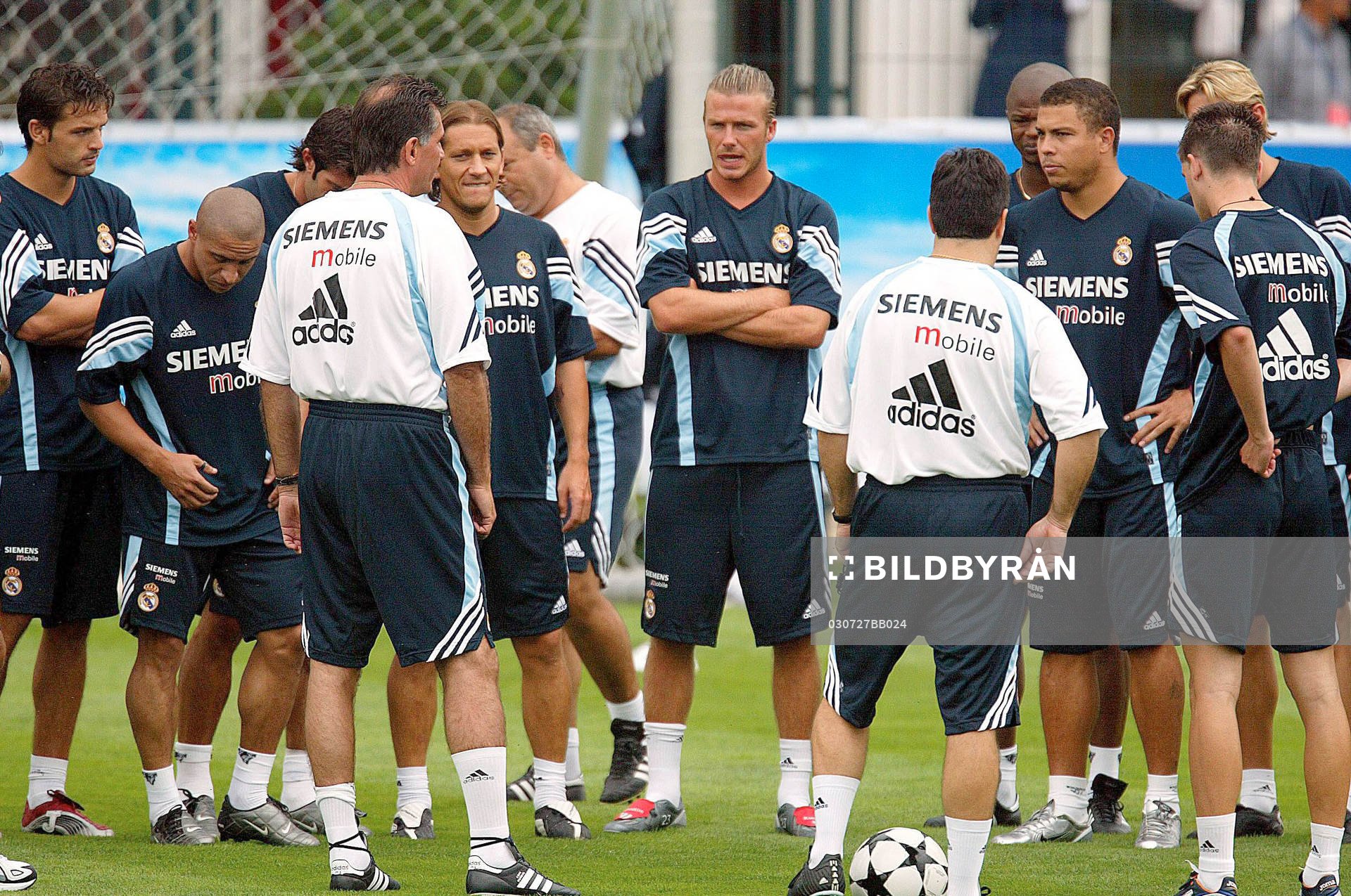 Fernando Morientes , Roberto Carlos , Queiroz, tränare,