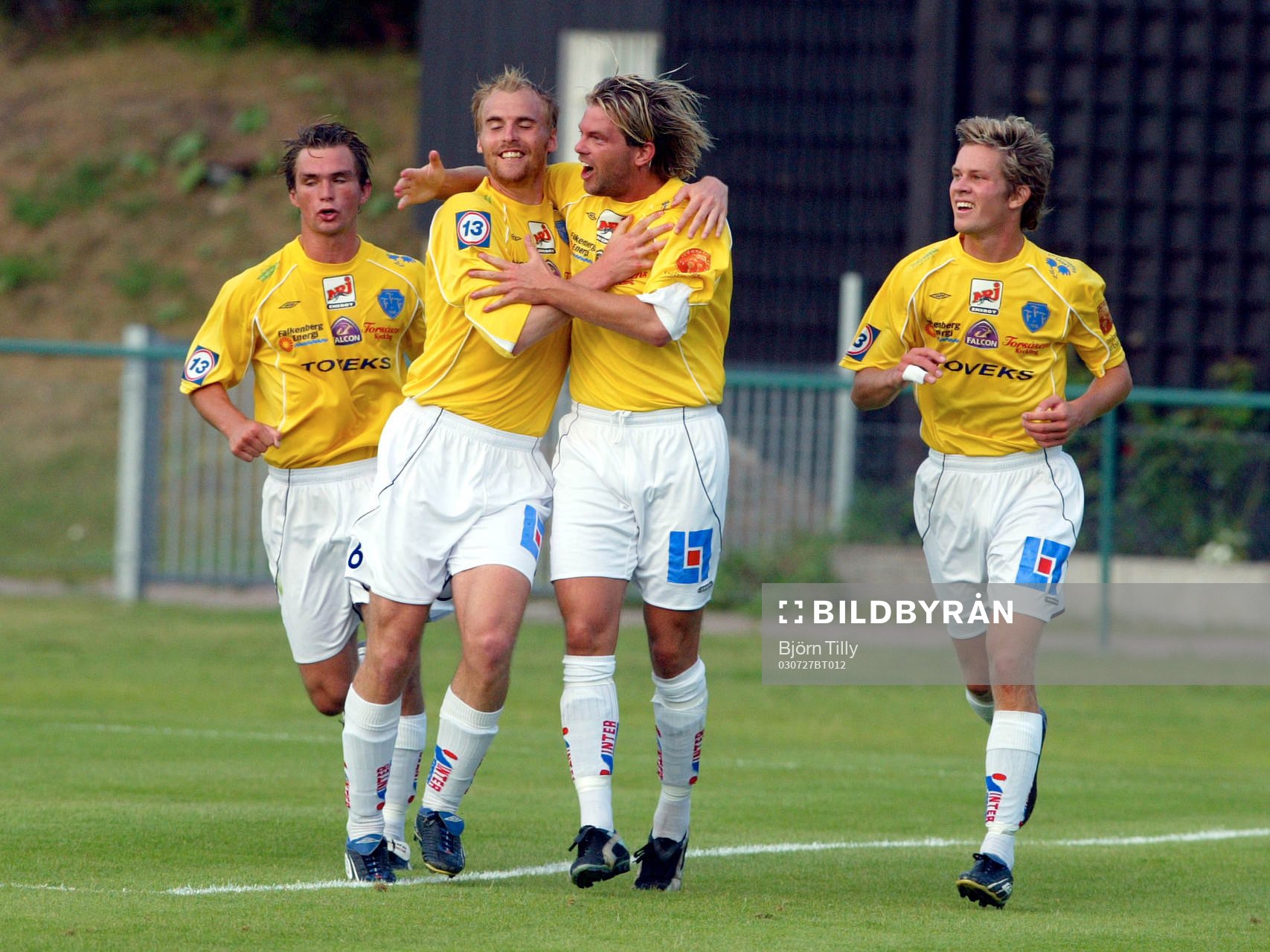 Jens Gustavsson, Falkenberg jublar