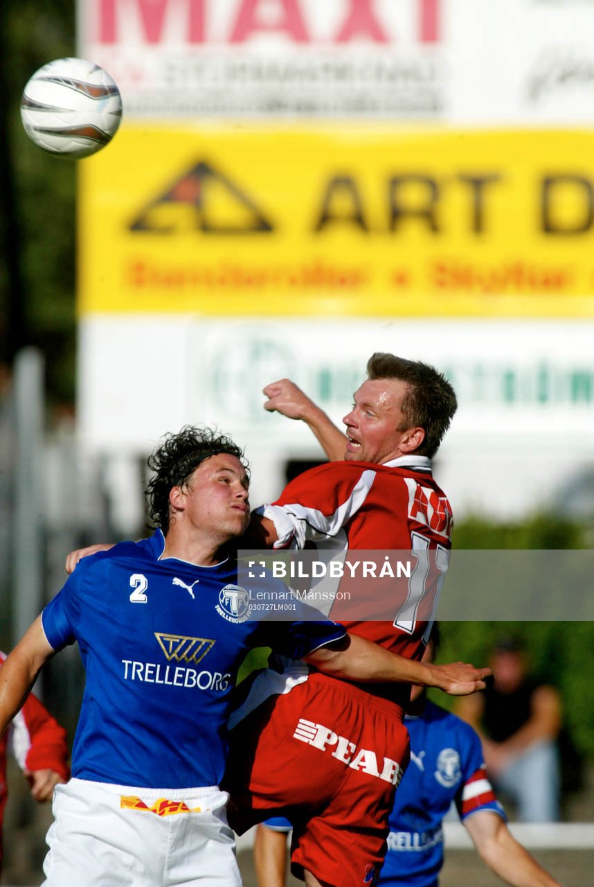 Jens Sloth, Trelleborg nickduellerar med Patrik Larsson,