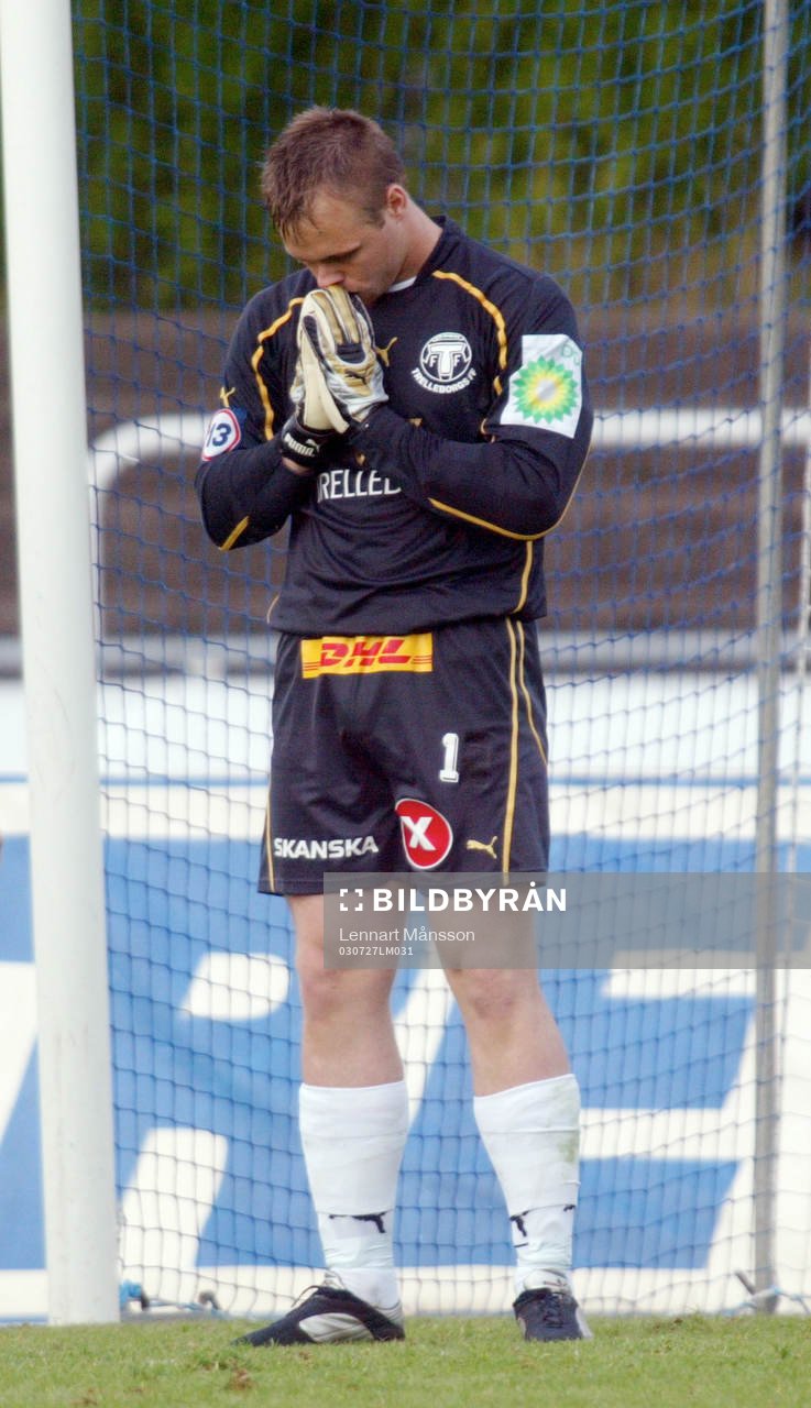 Fredrik Persson, målvakt,  Trelleborg