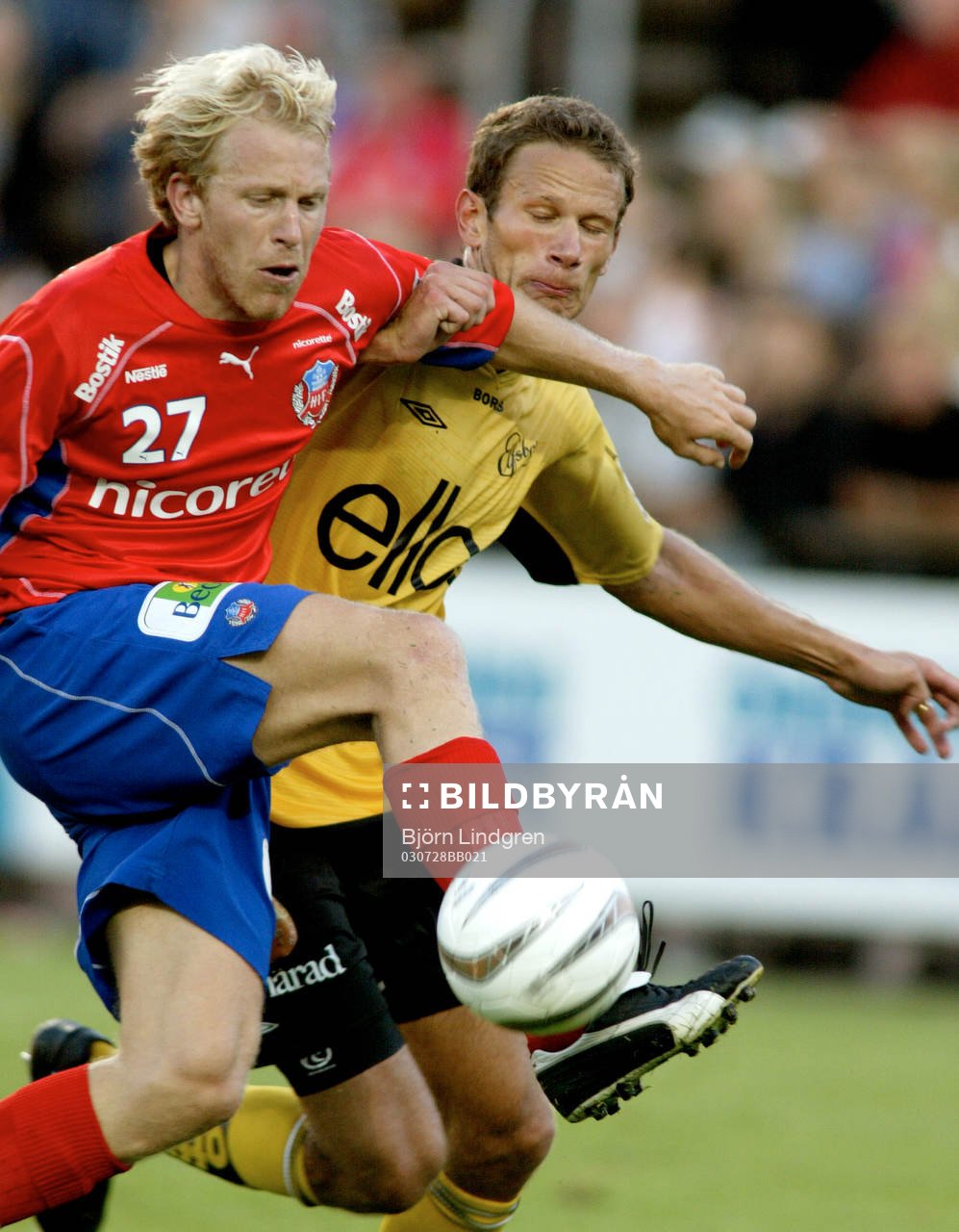 Gustaf Andersson, Helsingborg i duell mot Joakim