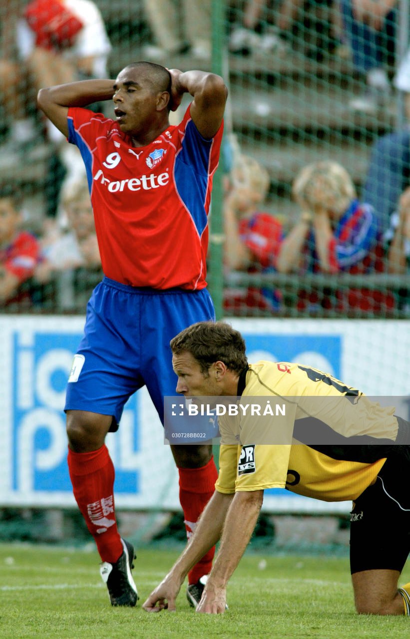 Alvaro Santos, Helsingborg och Joakim Alexandersson,
