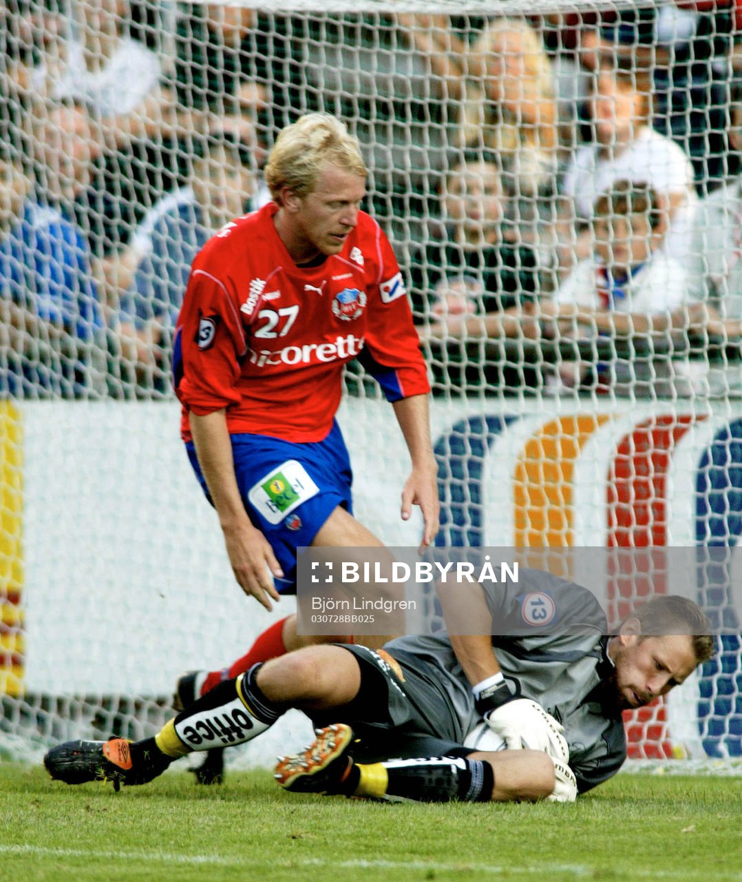 Johan Wiland, Elfsborg, målvakt och Gustaf Andersson,