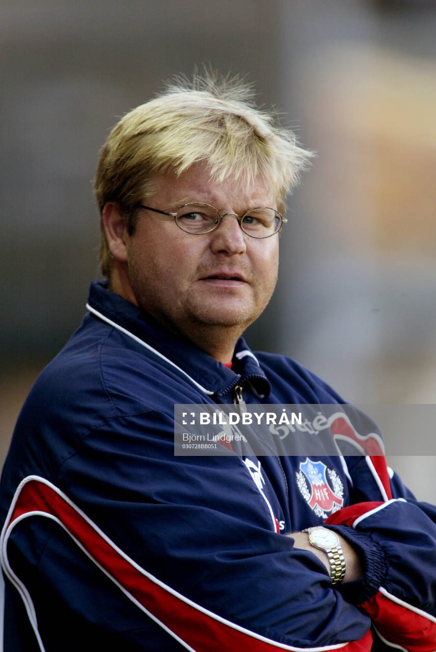 Fotboll, Allsvenskan,  Peter Swärdh, tränare, Helsingborg