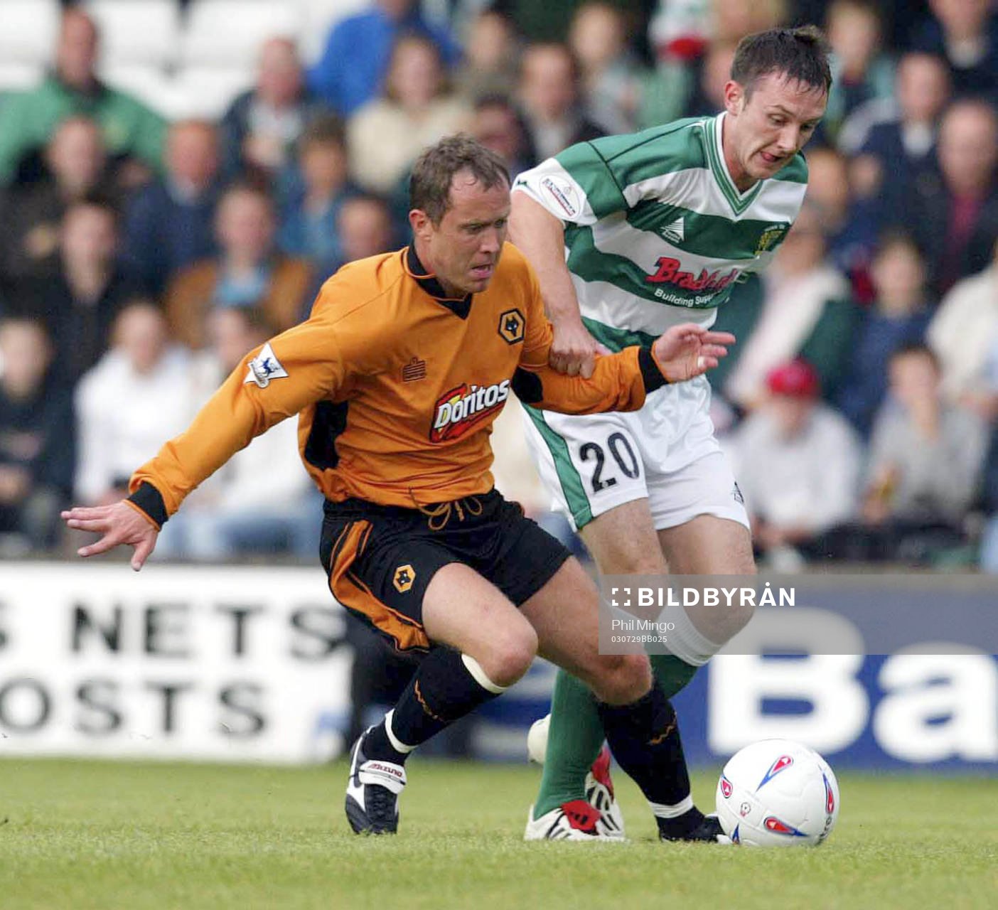  Kevin Cooper, Wolverhampton och Gavin Williams, Yeovil.