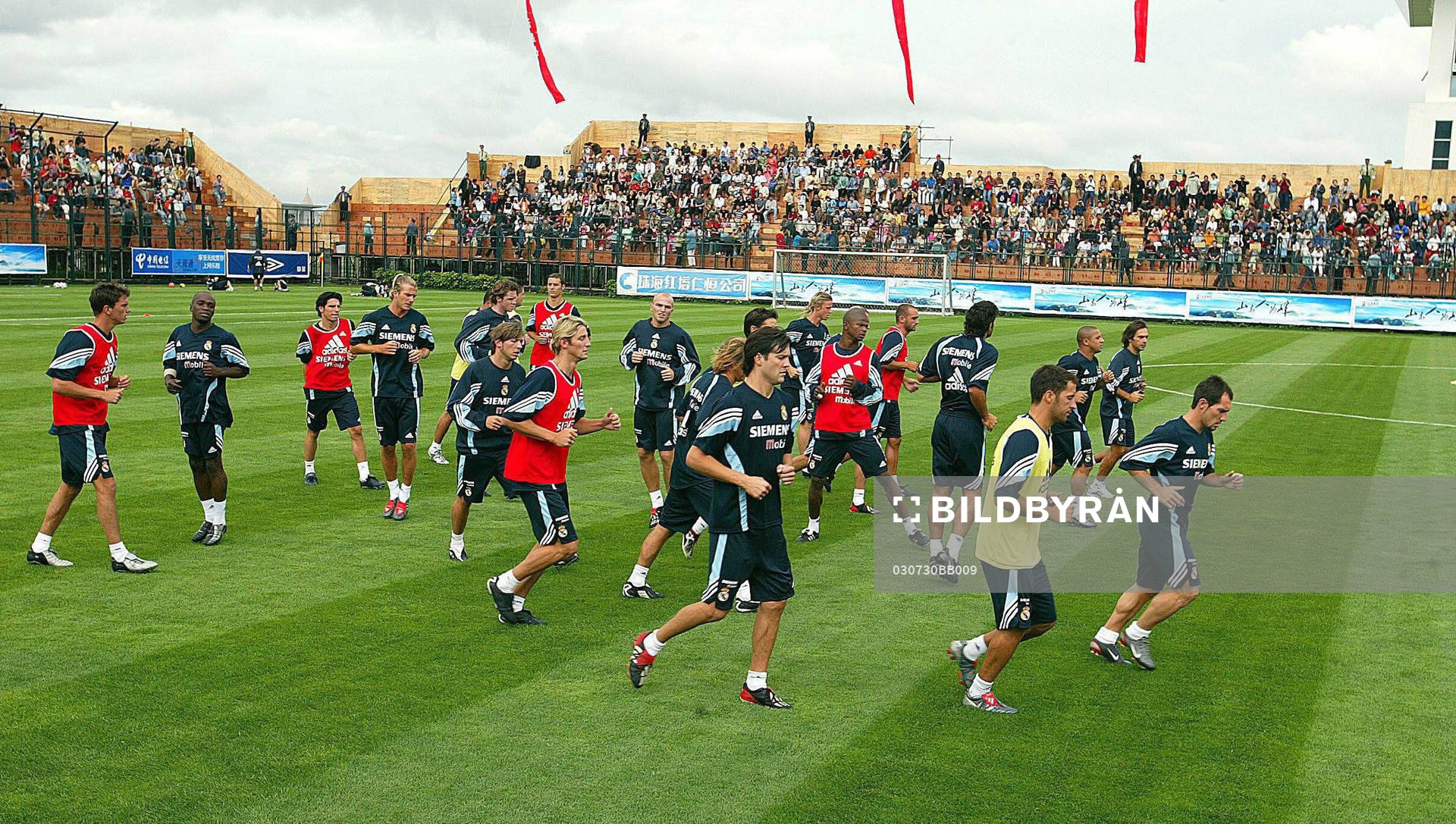  Real Madrid tränar i Kina.