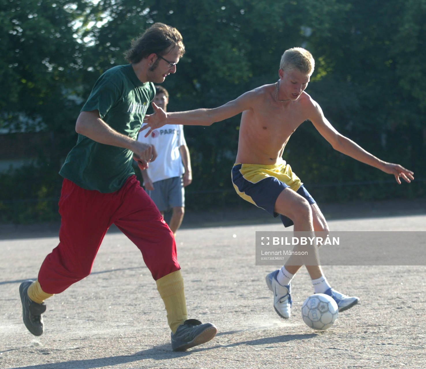 Fotboll, döva, IK Scania, Malmö, grus, grusplan, träning
