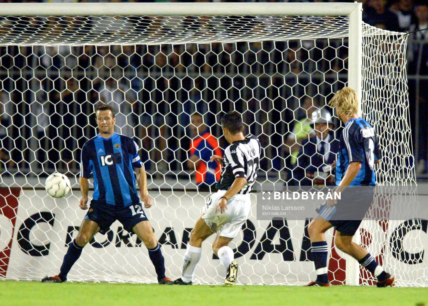  Sasa Ilic, Partizan gör 1-0.