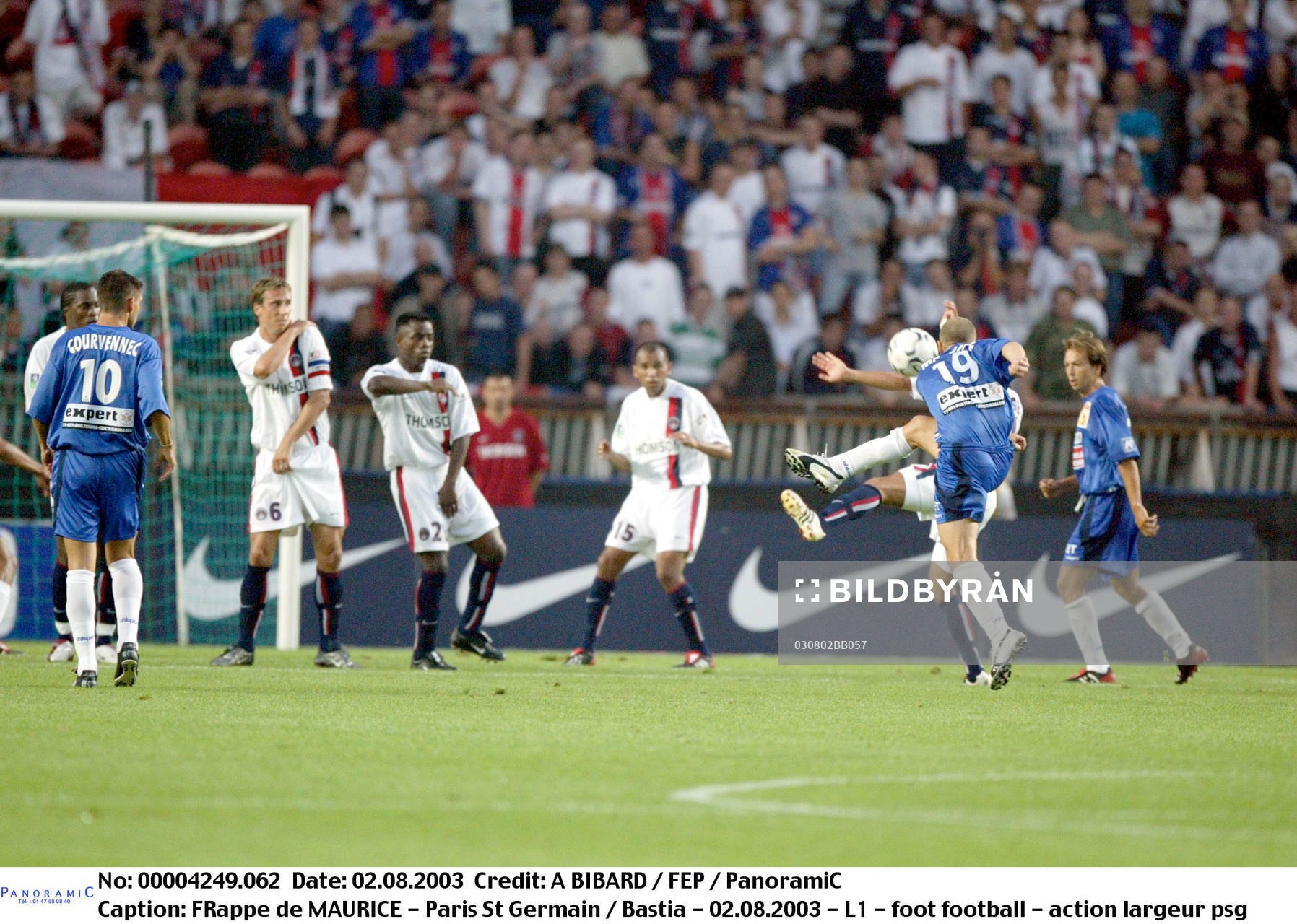 Fotboll, fransk, Paris St Germain - Bastia