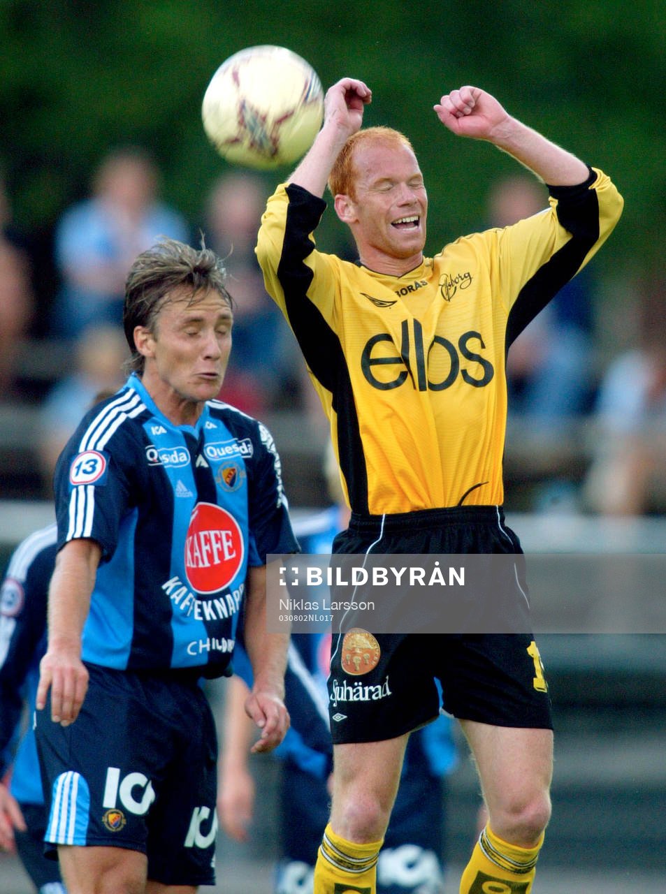 Andreas Johansson, Djurgården och Magnus Samuelsson,