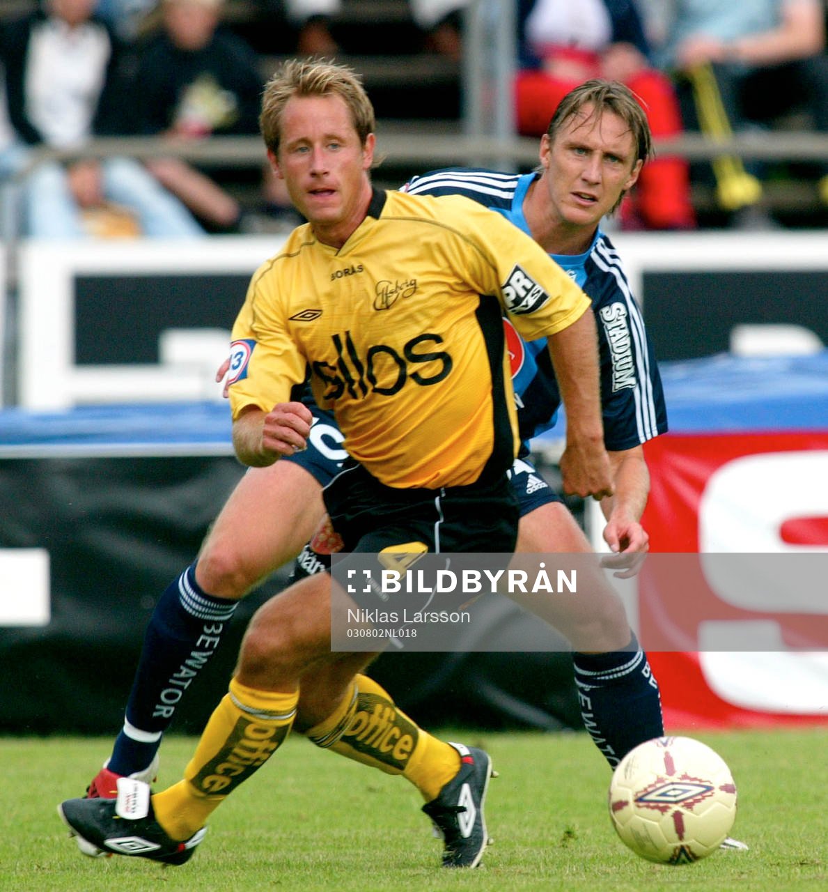 Johan Karlsson, Elfsborg  och Andreas Johansson, Djurgården