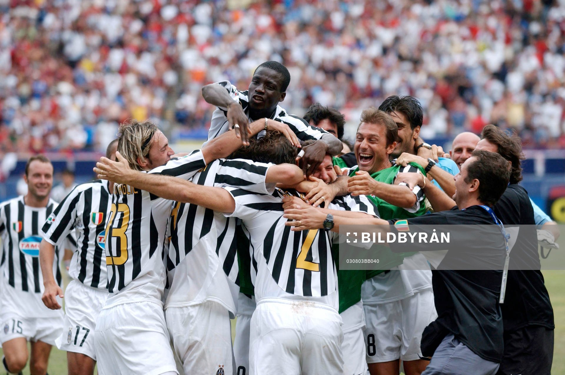  Gioia, Juventus, jubel.