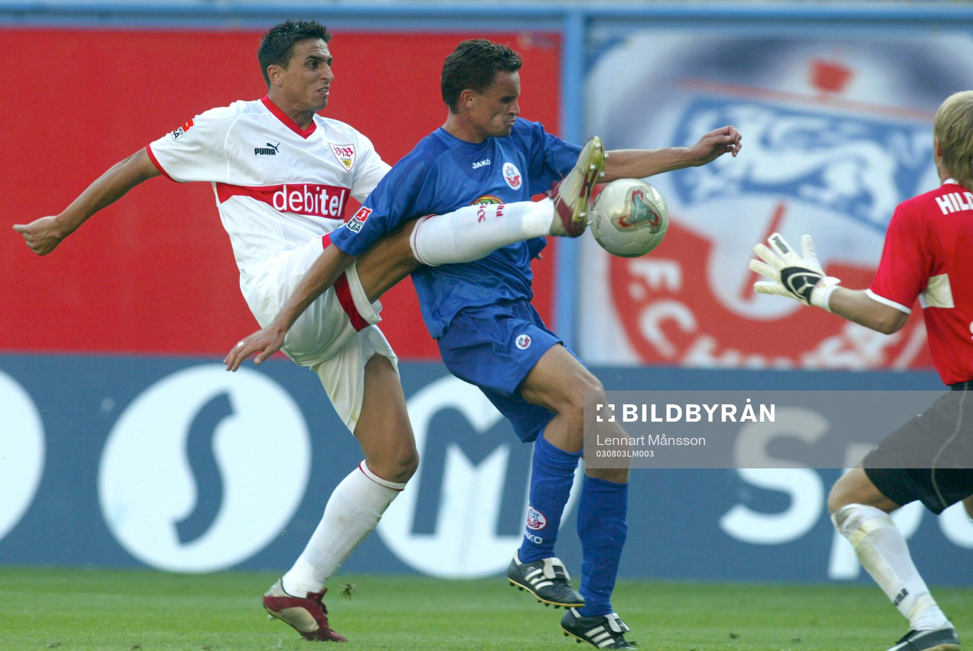 Fotboll, Bundesliga, Hansa Rostock - Stuttgart: Nye Martin Max lyckas inte, Stuttgart har långa benet före Max.