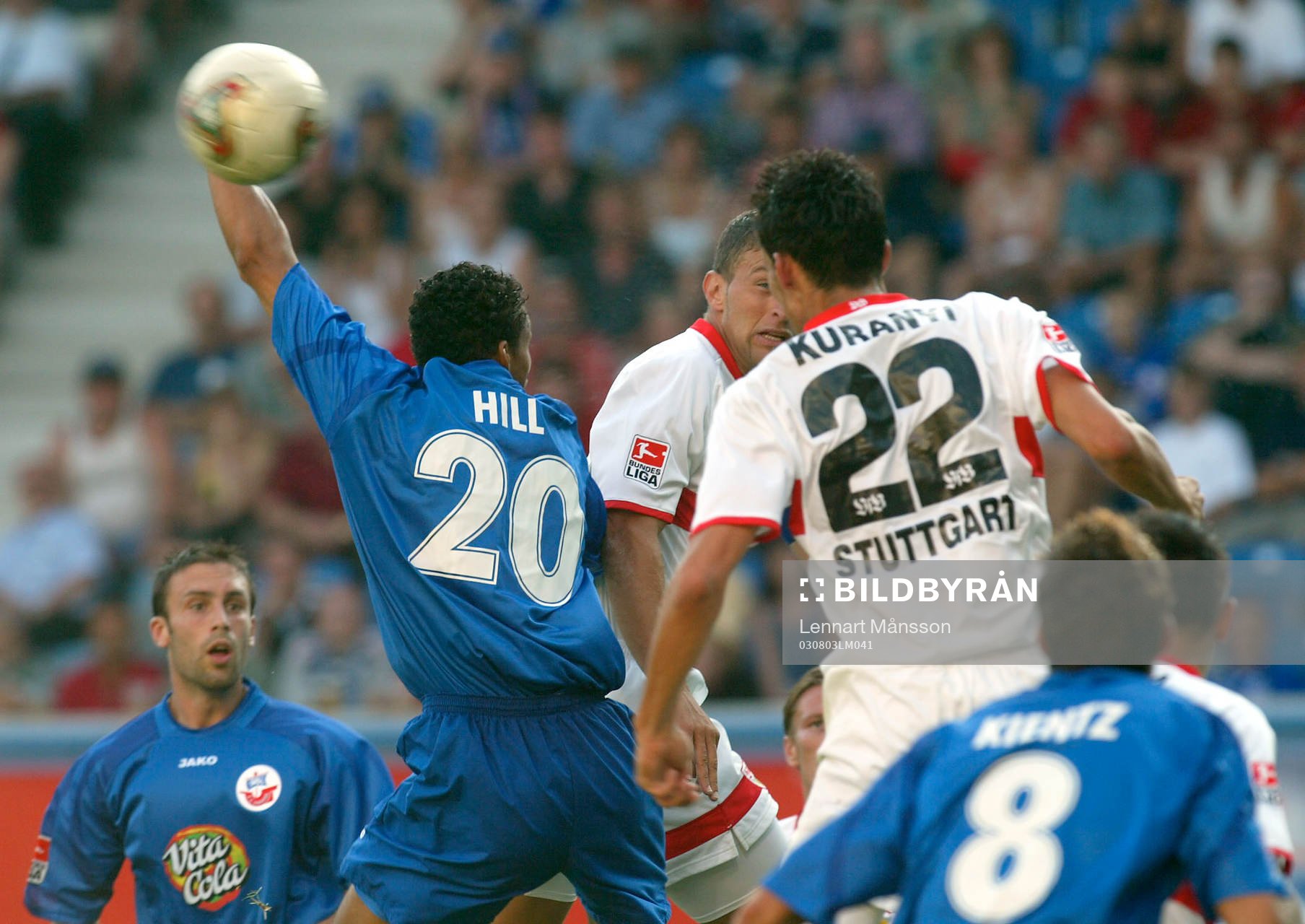 Delano Hill mot Kevin Kuranyi