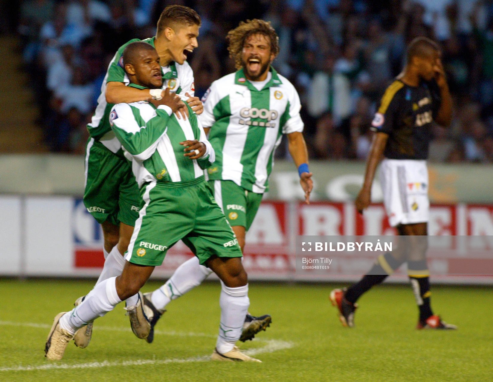 Dede Anderson, Hammarby gratuleras