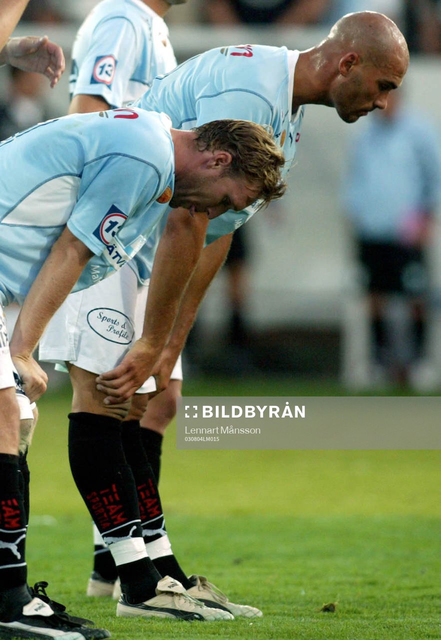Niklas Skoog och Daniel Majstorovic, Malmö deppar
