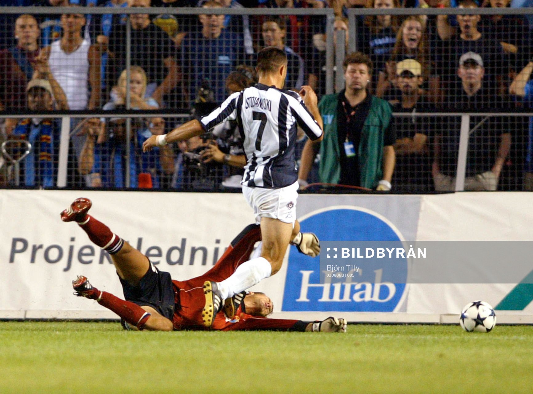 Fotboll, kval till Champions League, Djurgården - Partizan