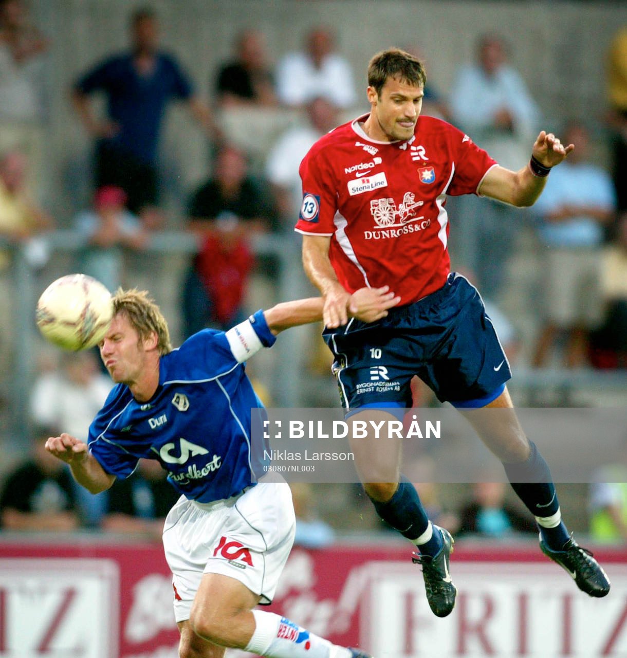 Tommy Jönsson, Halmstad och Patrik Fredholm, Örgryte