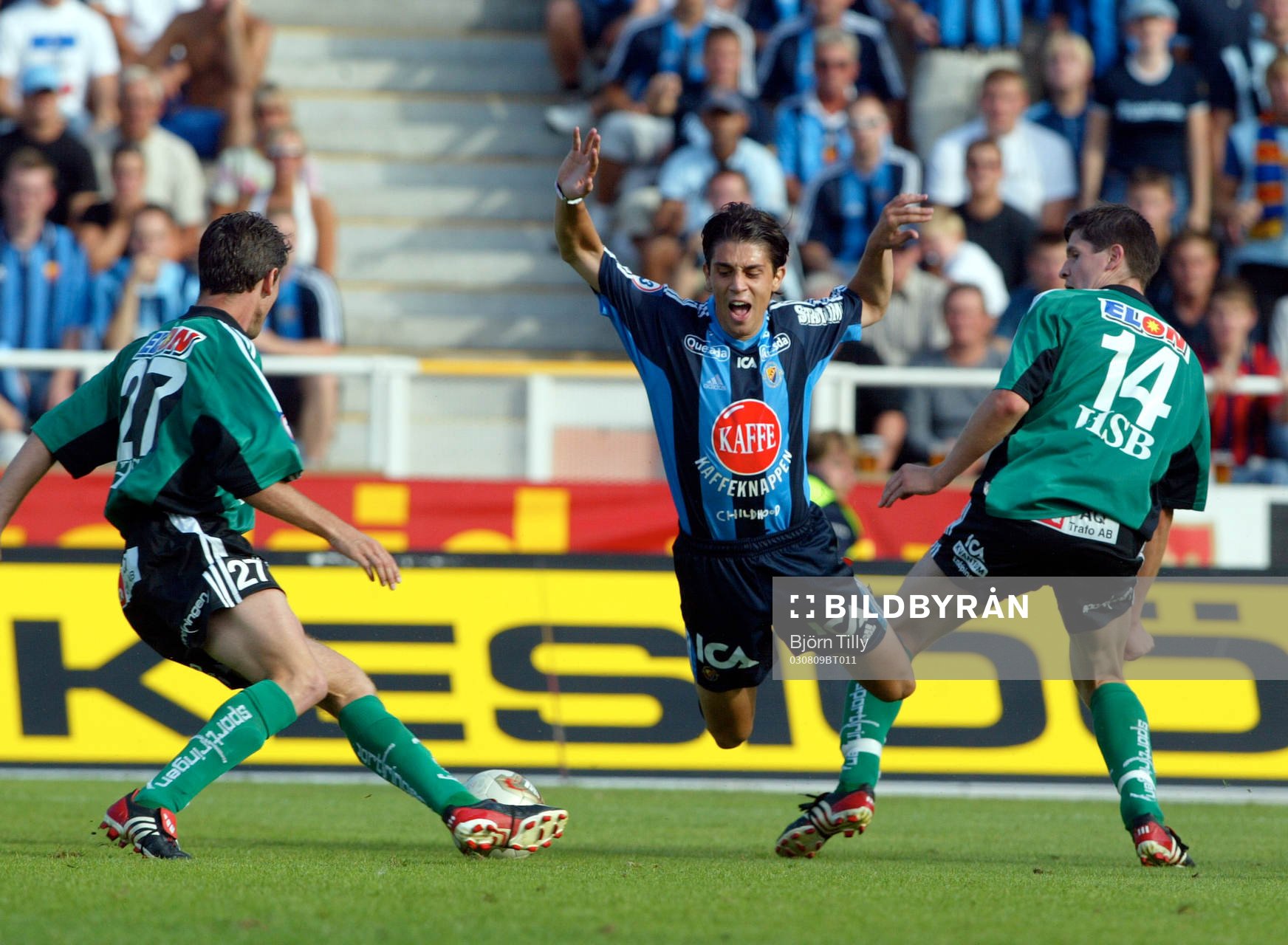 Babis Stefanidis, Djurgården fälls. Fällning