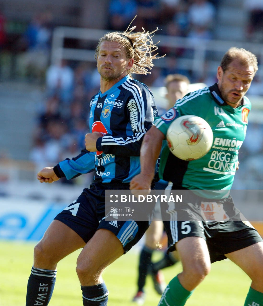 Jesper Blomqvist, Djurgården och Peter Berggren, Enköping