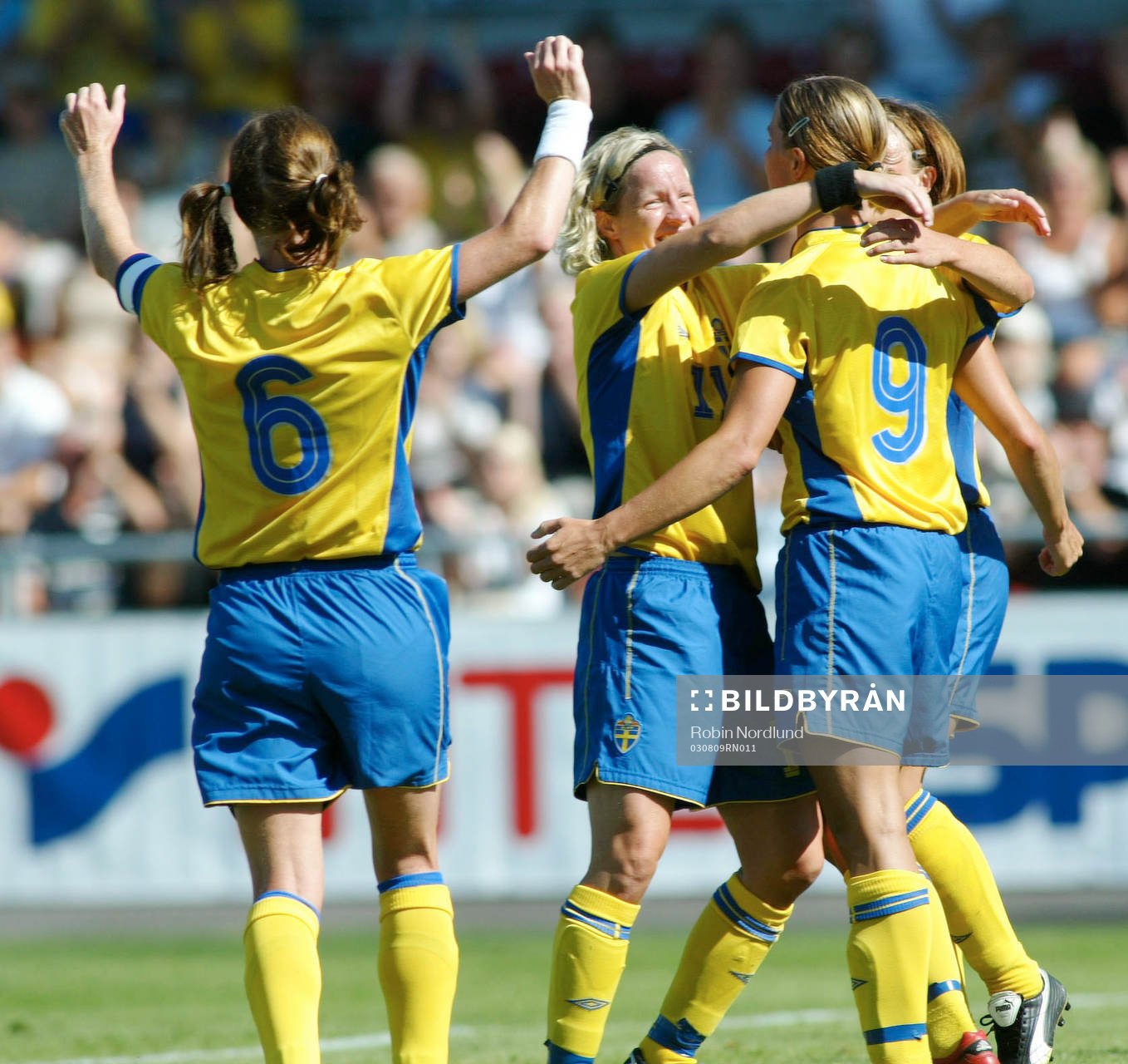 Sverige jublar