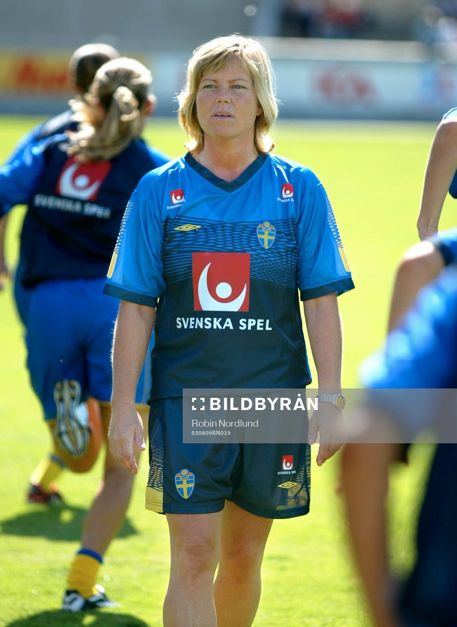 Marika Domanski Lyfors, förbundskapten, Sverige